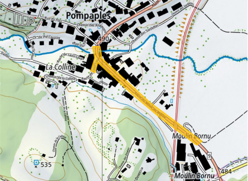 Travaux sur la Route du Milieu du Monde 2026